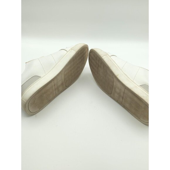 dolce vita Women's Court Sneakers White With Pink Leather Accent Size 6 - Picture 6 of 7